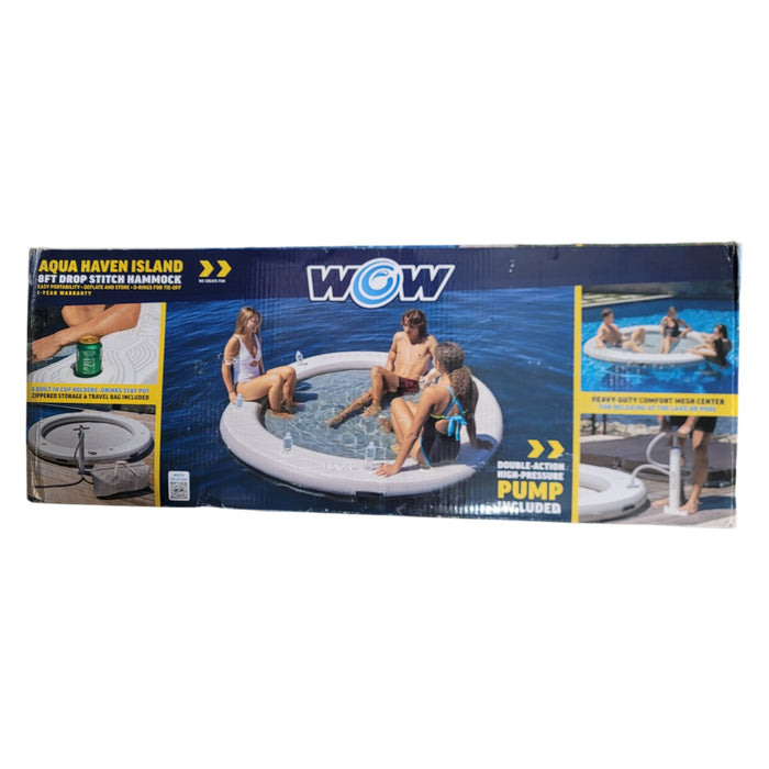WOW Sports Aqua Haven Floating Mesh Pool Hammock