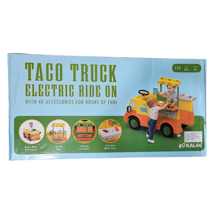 Taco Truck 12V Electric Ride On
