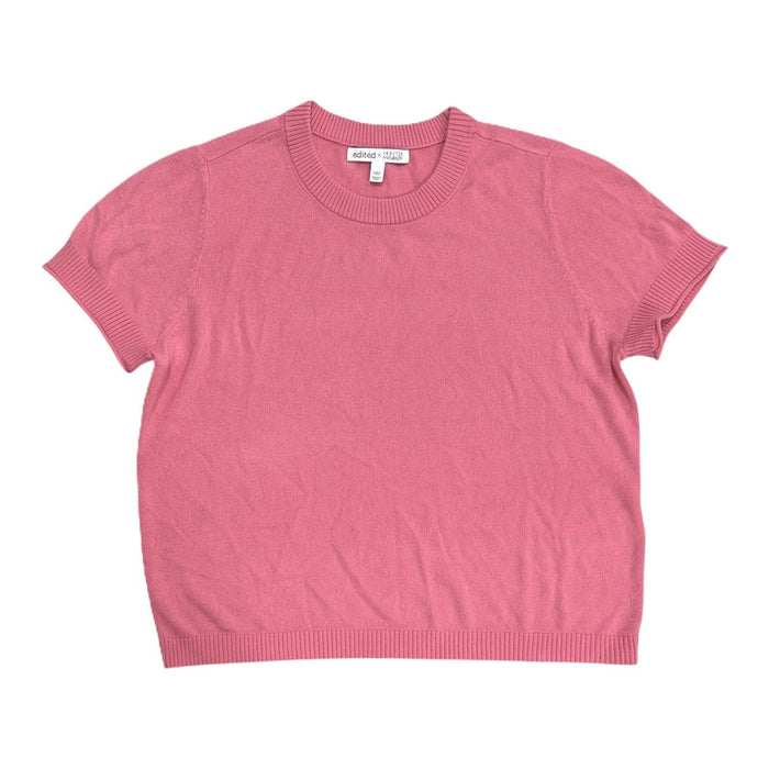 Edited by Hunter McGrady Women's Relaxed Fit Lightweight Luxe Sweater T-Shirt