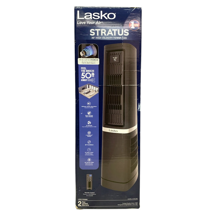 Lasko Stratus 35" High Velocity Tower Fan with Remote