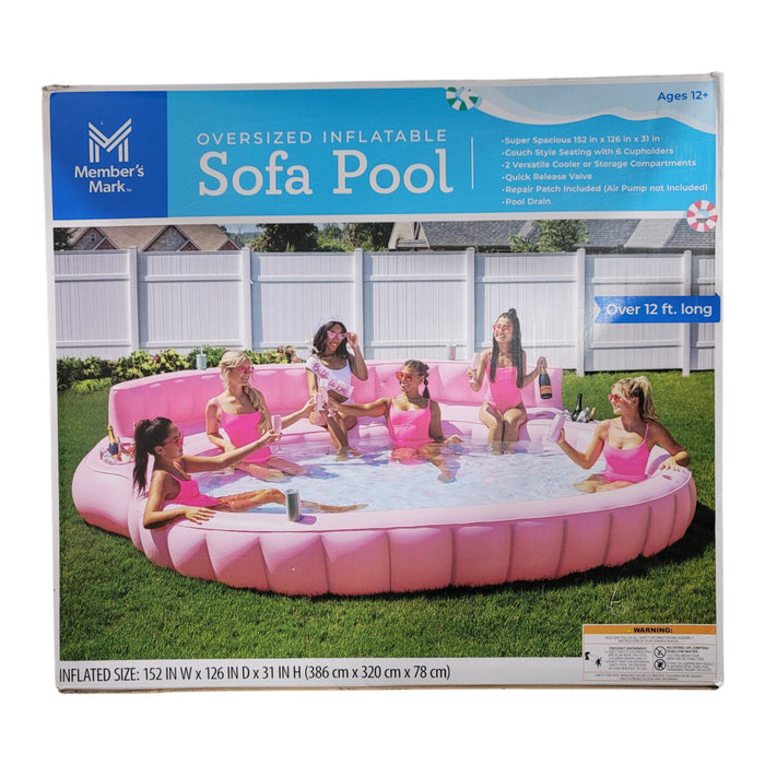 Member's Mark Oversized Inflatable Sofa Pool