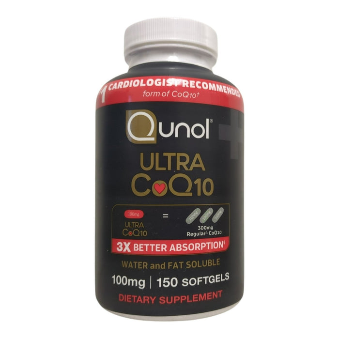 Qunol Ultra CoQ10 Softgels, 100 mg 150ct.