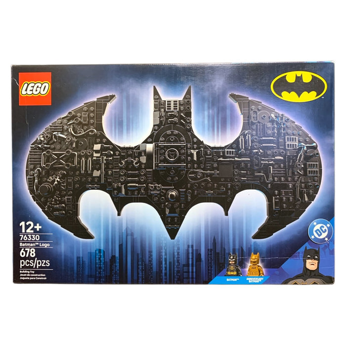 LEGO DC – Batman: Batman Logo with Two Minifigures, 76330, 678 Pieces