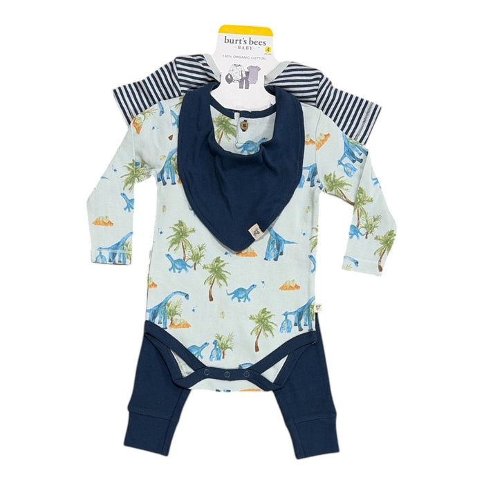 Burt's Bees Unisex Baby 100% Organic Cotton 4-Piece Outfit Set