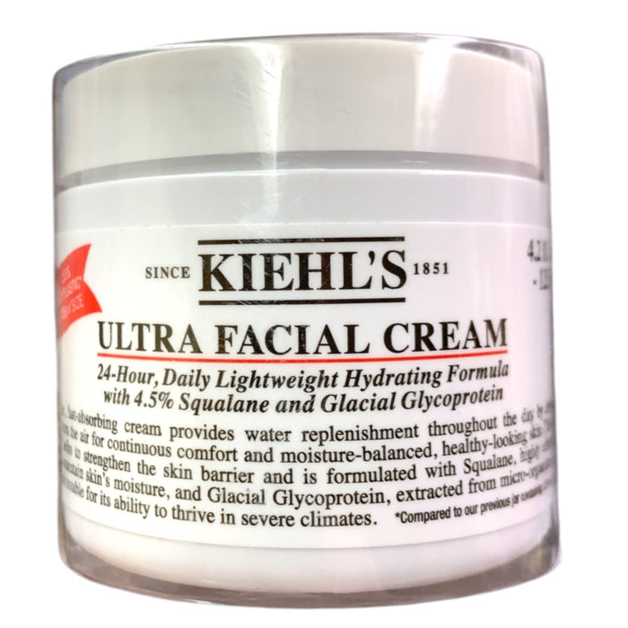 Kiehl's Ultra Facial Cream, Daily Hydrating Cream w/ Glacial Glycoprotein, 4.2oz