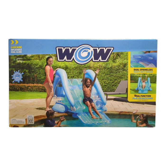 WOW Sports Cascade Inflatable Pool Water Slide