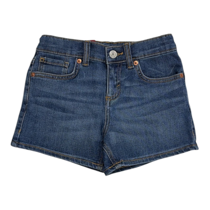 Levi's Girls Adjustable Waist Mid Rise Denim Short