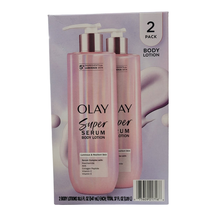 Olay Super Serum Body Lotion, 18.5 fl. oz., 2 pk.