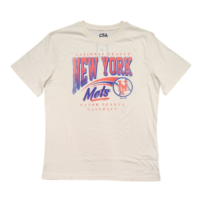 CSA Men's Genuine MLB Merchandise Relaxed Fit Short Sleeve Shirt