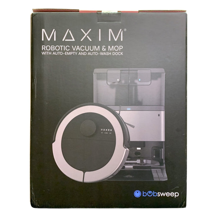 bObsweep Maxim Robot Vacuum & Mop with Auto-Empty and Auto-Wash Dock