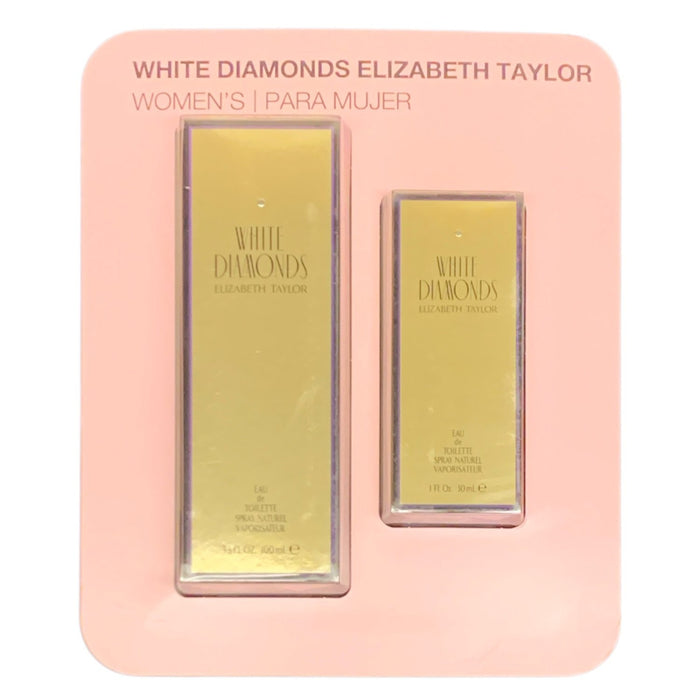 Elizabeth Taylor White Diamonds EDT Fragrance Bundle, 3.3 fl. oz. / 1.0 fl. oz.
