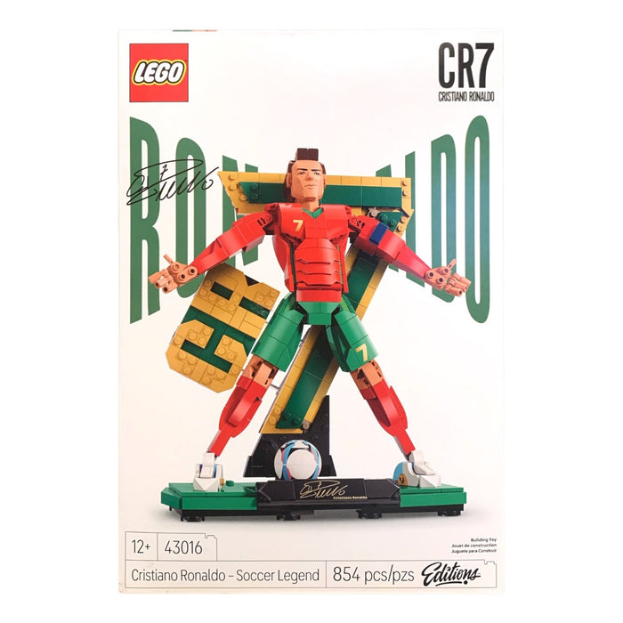LEGO Editions – Cristiano Ronaldo: Soccer Legend, 43016, 854 Pieces