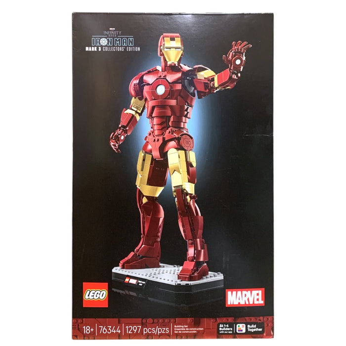 LEGO Marvel – Iron Man Mark 3 Collectors' Edition, 76344, 1,297 Pieces