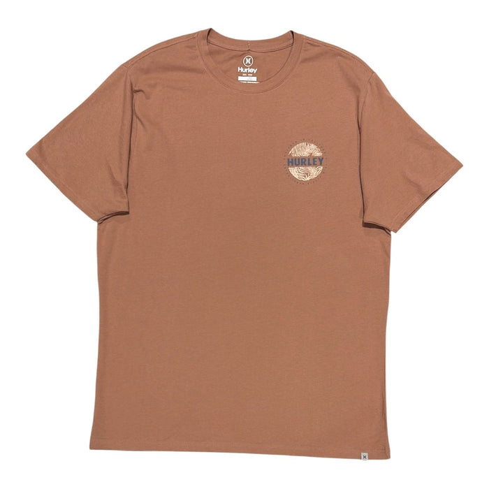 Hurley Men's Tagless Regular Fit 100% Cotton Short Sleeve Graphic Tee
