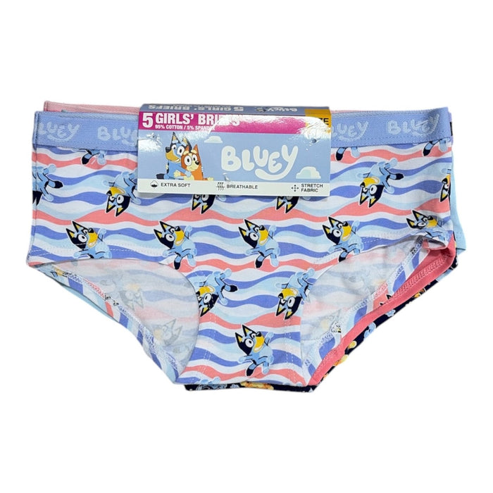 Handcraft Girl's Soft & Breathable Cotton Spandex Character Briefs, 5pk
