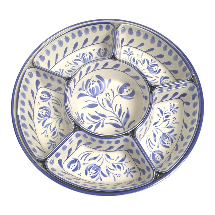 Member's Mark 6-Section Serving Platter with Lazy Susan Base and Storage Lid