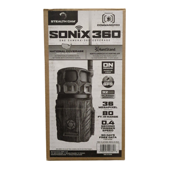 Stealth Cam Sonix 360-Degree Cellular Game Camera
