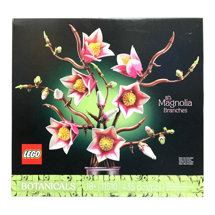 LEGO Botanicals Magnolia Branches Building Set, 435 pc.