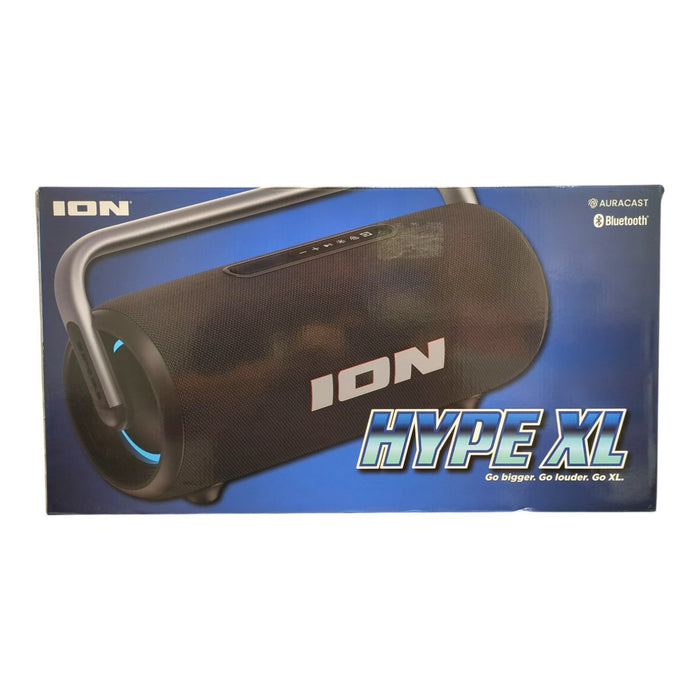 ION Hype XL Bluetooth Speaker with Lights & Carry Handle, Black