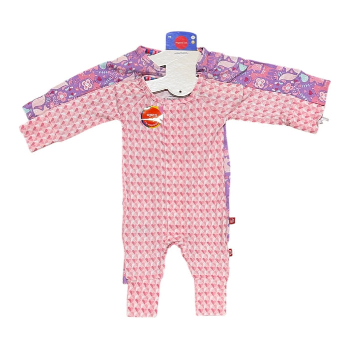 Magnetic Me Baby Convertible Magnetic Closure Sleep & Play, 2pk