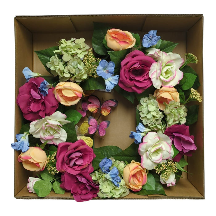Member’s Mark 26" Spring Floral & Butterfly Wreath