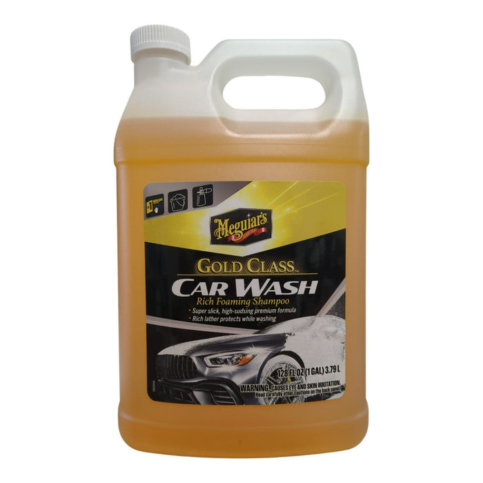 Meguiar's Gold Class Car Wash, Shampoo & Conditioner Foam, 1 Gallon (128 Oz.)