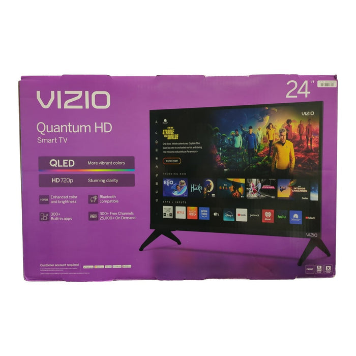 VIZIO 24" Class Quantum HD 720p QLED Smart TV, VHQ24M-10