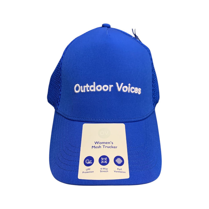 Outdoor Voices Women's Mesh Trucker Hat - One Size - OV Blue