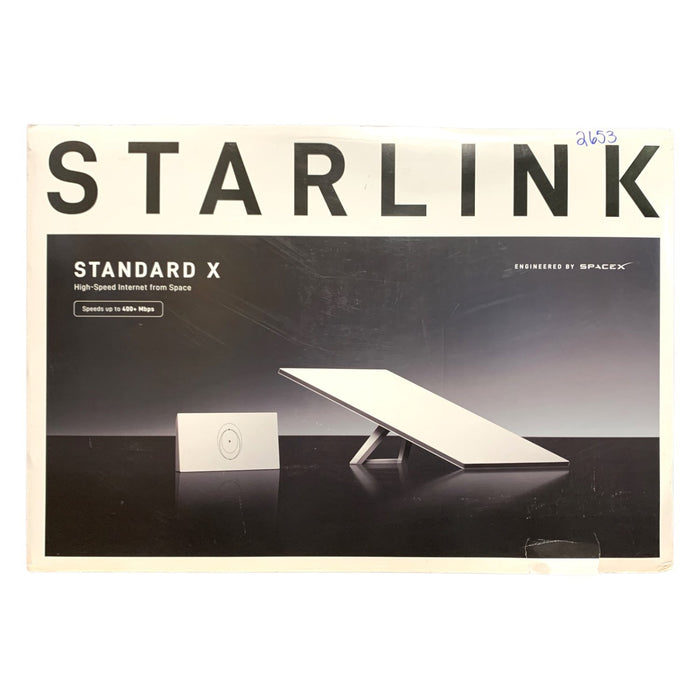 STARLINK Standard Kit 4 X including Standard Dish and Gen 3 Wi-Fi 6 Router