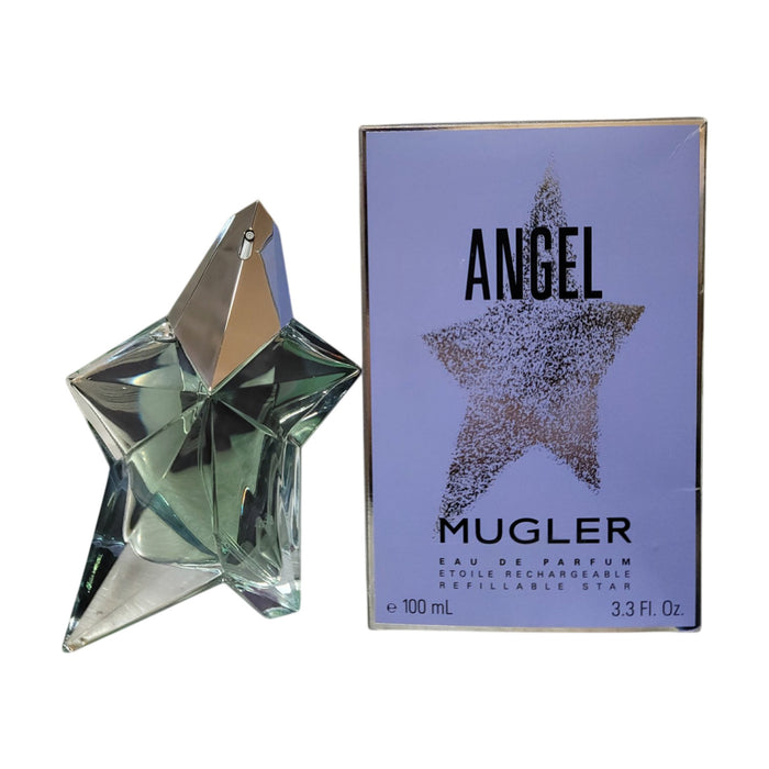 Angel by Mugler Angel Eau de Parfum Womens Gourmand Refillable Perfume, 3.3 Oz