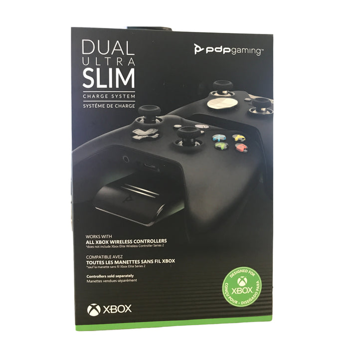 PDP Gaming Magnetic Dual Ultra Slim Charging System, Xbox Series X|S, Xbox One