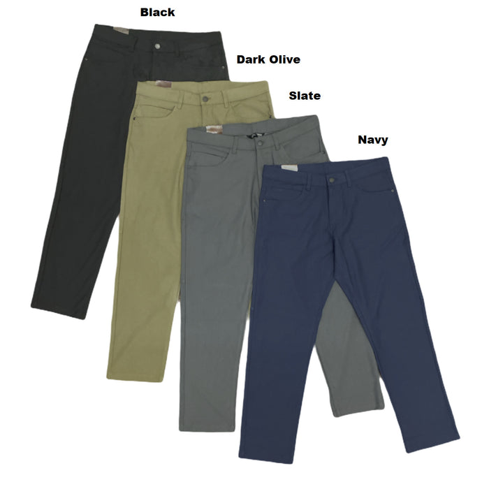 ZeroXposur Men's All Day Comfort 4-Way Stretch Commuter 5 Pocket Pants