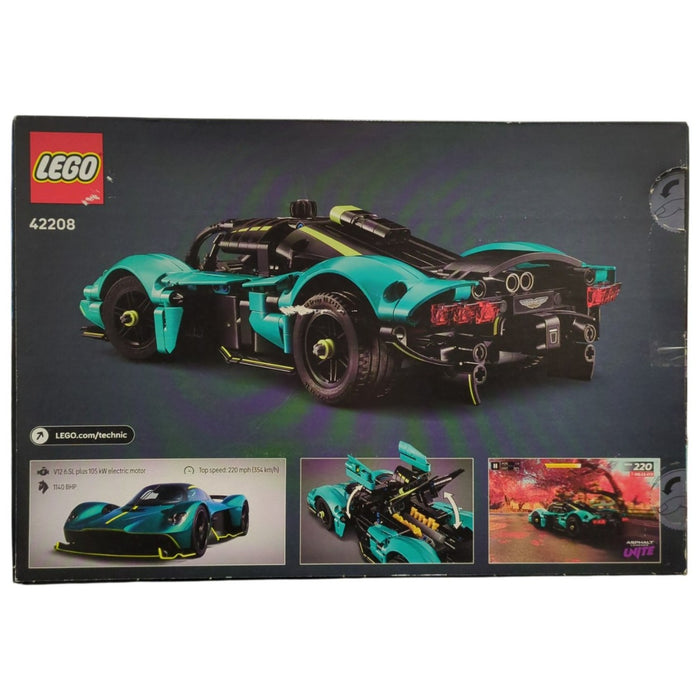LEGO Technic Aston Martin Valkyrie Toy Car, Ages 9+, 707pcs, 42208