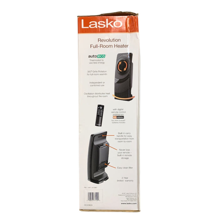 Lasko Elite Collection Revolution Full-Room Ceramic Space Heater with Remote