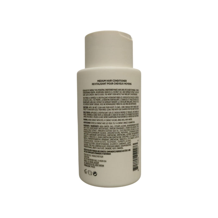 OUAI Medium Hair Conditioner Hydrating with Coconut Oil, Babassu Oil, 10floz