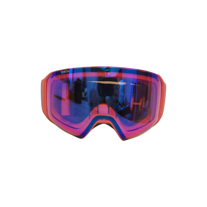 Smith Optics 4D MAG S Goggles, Small Fit, Chromapop Sun Black, Poppy