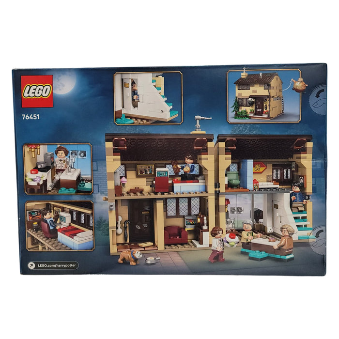 LEGO 76451 Harry Potter Privet Drive: Aunt Marge’s Visit Kids Toy 639pc