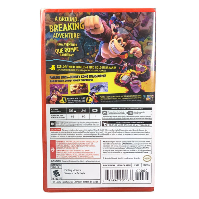 Donkey Kong Bananza for the Nintendo Switch 2