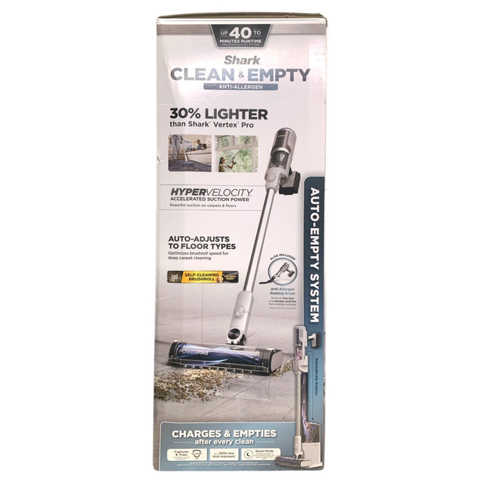 Shark Clean & Empty Anti-Allergen Cordless Stick Vacuum & Auto-Empty System