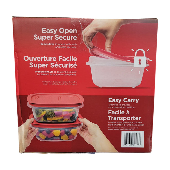 Rubbermaid EasyStore Containers with Lids, 30-Piece Set
