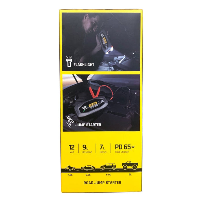 Fanttik T8 Apex Jump Starter with LED Flashlight and PD 65W Fast Charger