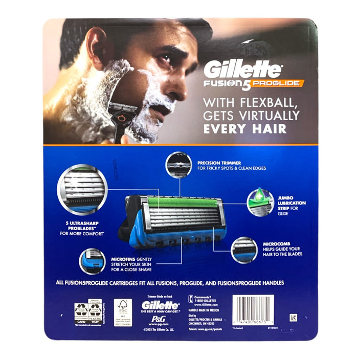 Gillette ProGlide Men's Razor Handle + 13 Cartridges