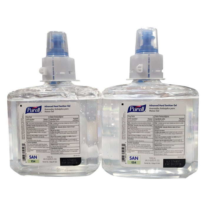 PURELL Advanced Hand Sanitizer Gel, 1200 mL Hand Sanitizer, 2 Count