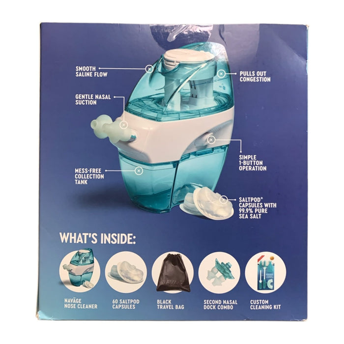 Navage Congestion Relief Saline Nasal Irrigation Device, Multi-User Bundle