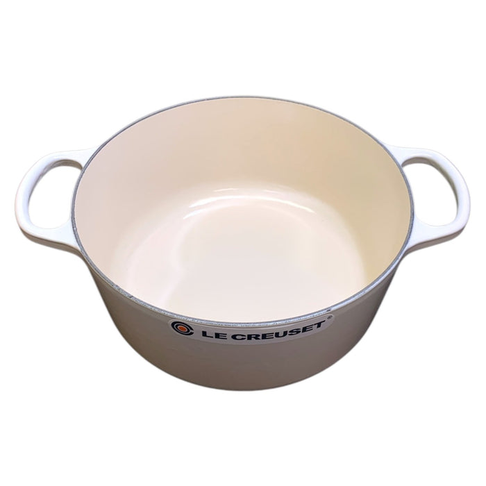 Le Creuset Enameled Cast Iron Signature Round Dutch Oven, 5.5 qt., Meringue