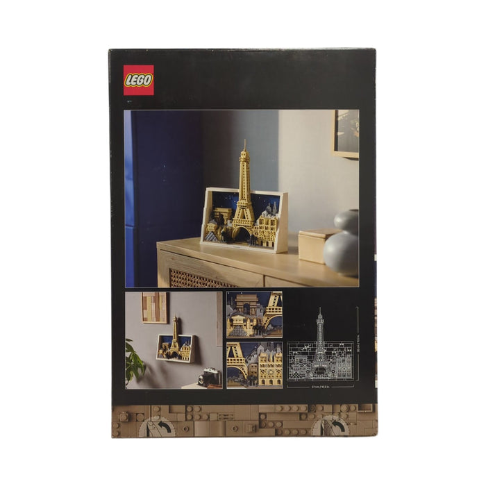 LEGO Architecture Paris – City of Love Building Set for Adults - DIY Office or