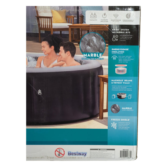 SaluSpa Corsica Round Energy-Saving Smart AirJet Inflatable Hot Tub