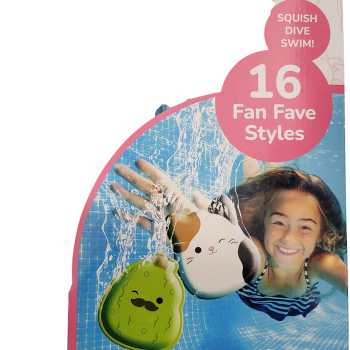 Squishmallows Water Dive Toy Set, 16 pcs