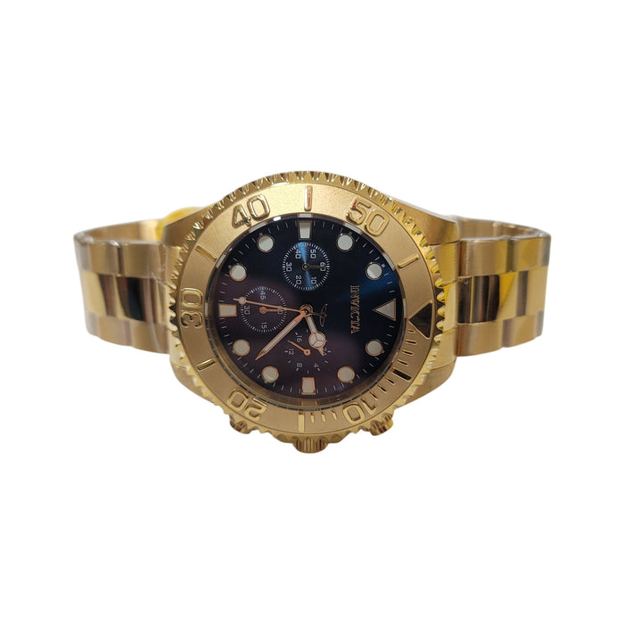 Invicta Men's Pro Diver Quartz 47mm Gold, Blue Dial, Water Resistant