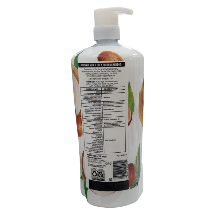 Pantene Pro-V Nourishing Coconut Milk & Shea Butter Shampoo, 38.2 fl. Ounce